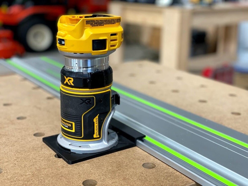's Guide Rail Adapter Compatible with Dewalt Router - Made in USA