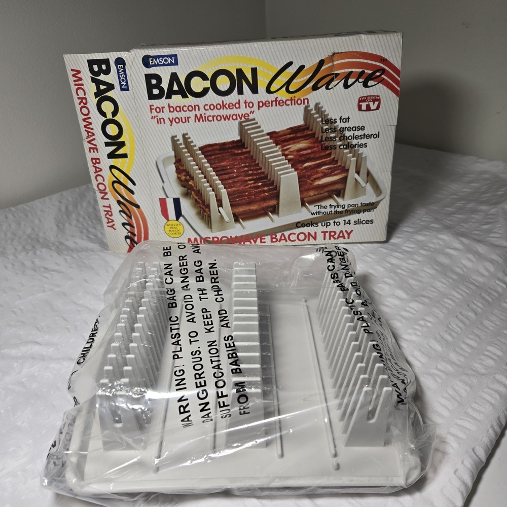 The Original Bacon Wave by Emson Microwave Tray AS SEEN ON TV New Open Box