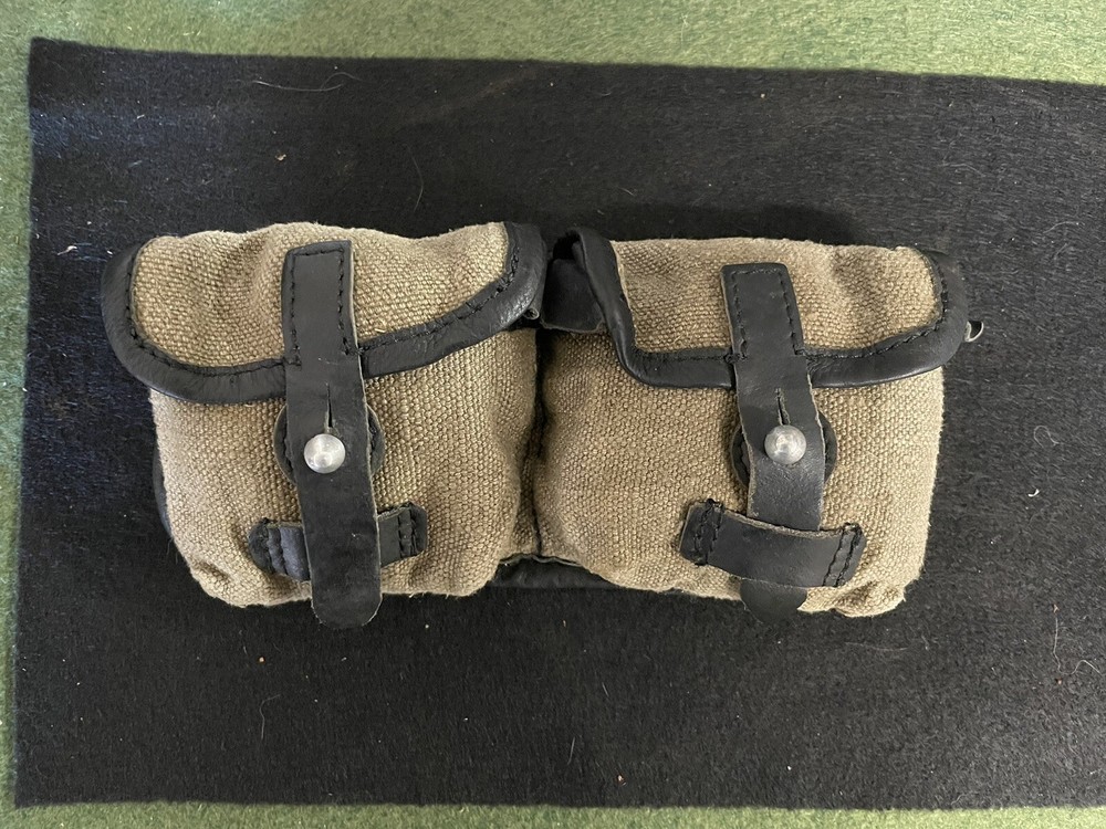 WW2 Original German MG 43 ammo pouches. Well marked