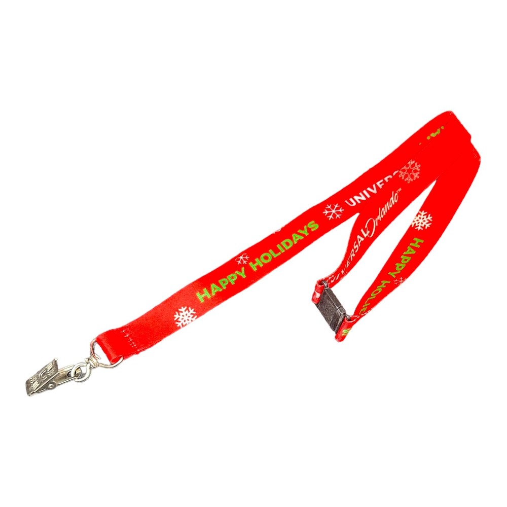 Universal Studios Happy Holidays Lanyard