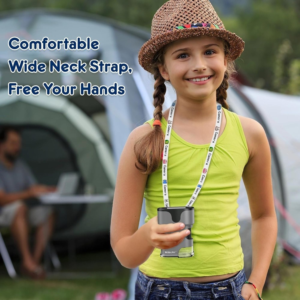 Kids Handheld Microscope 1000X Magnification Gift