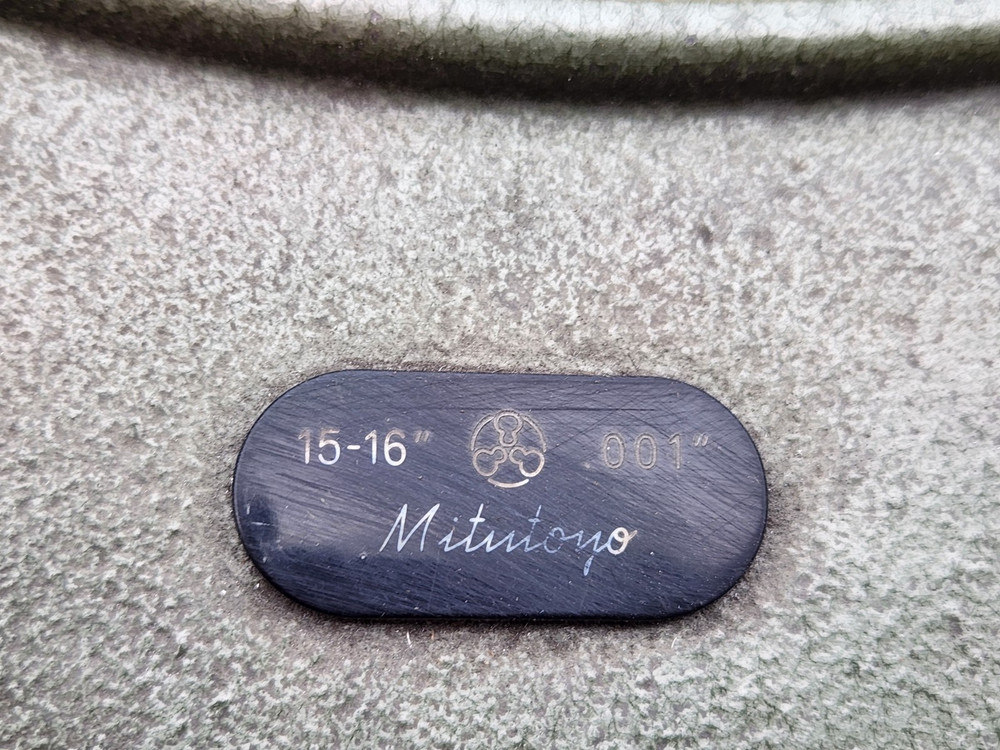 MITUTOYO PRECISION 15-16" OUTSIDE MICROMETER