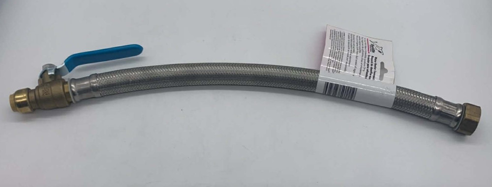 SharkBite Connection System Water Heater ~ 1/2 x 3/4 FIP 18" ~ U3068FX18BLZ