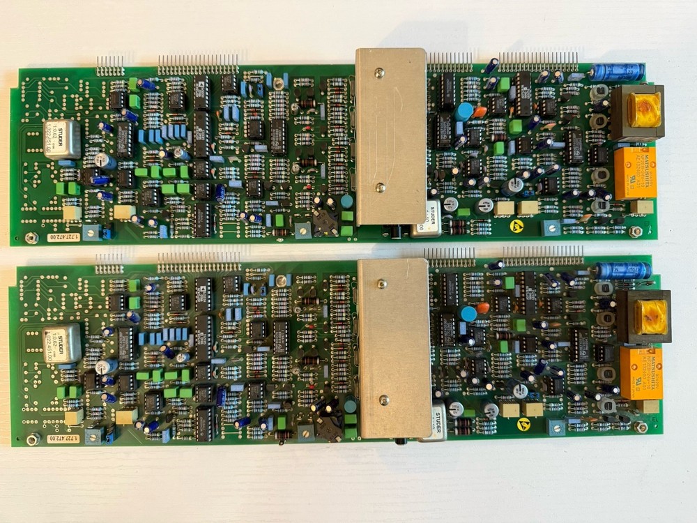Studer A807 Sound Board – Matched Pair