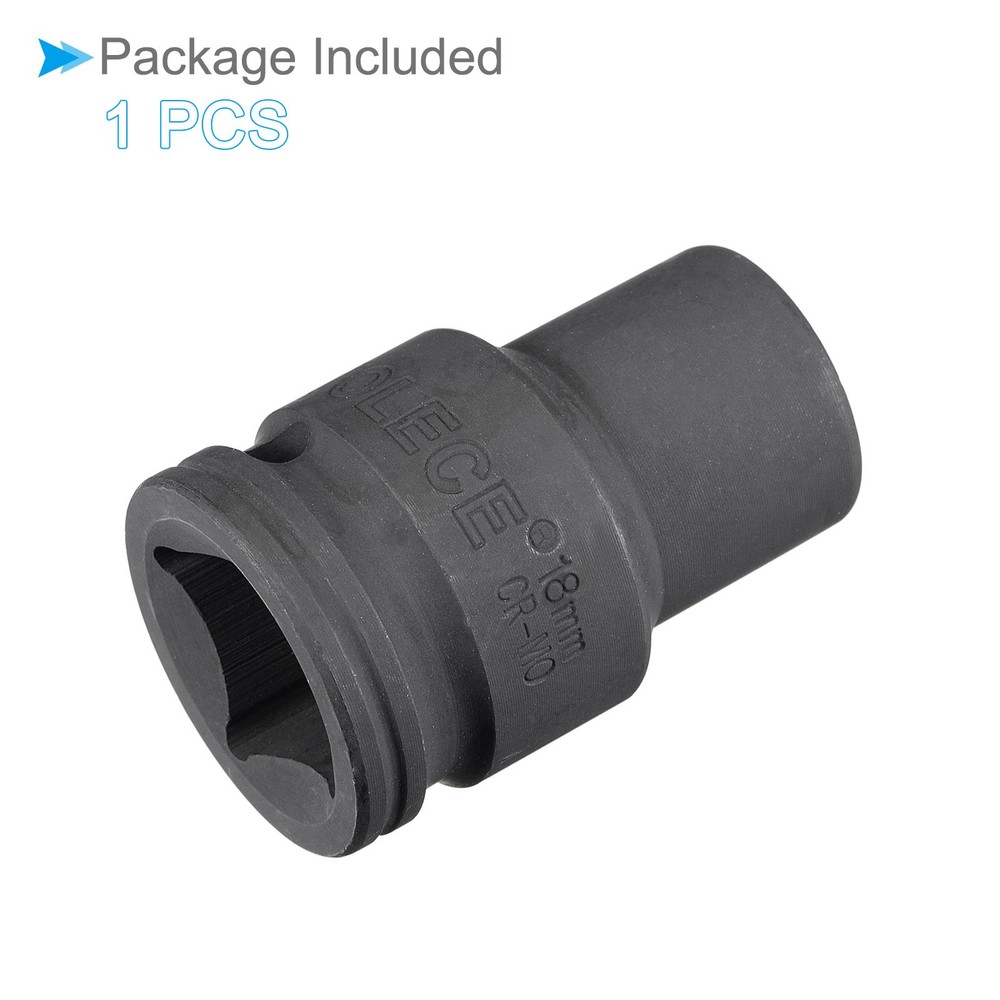 Impact Socket 3/4" Drive 18mm Socket 56mm 12 Point for DIY Hand Making