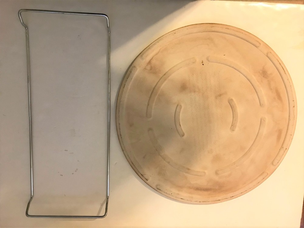 Chef Style Pizza baking stone & rack, 15"