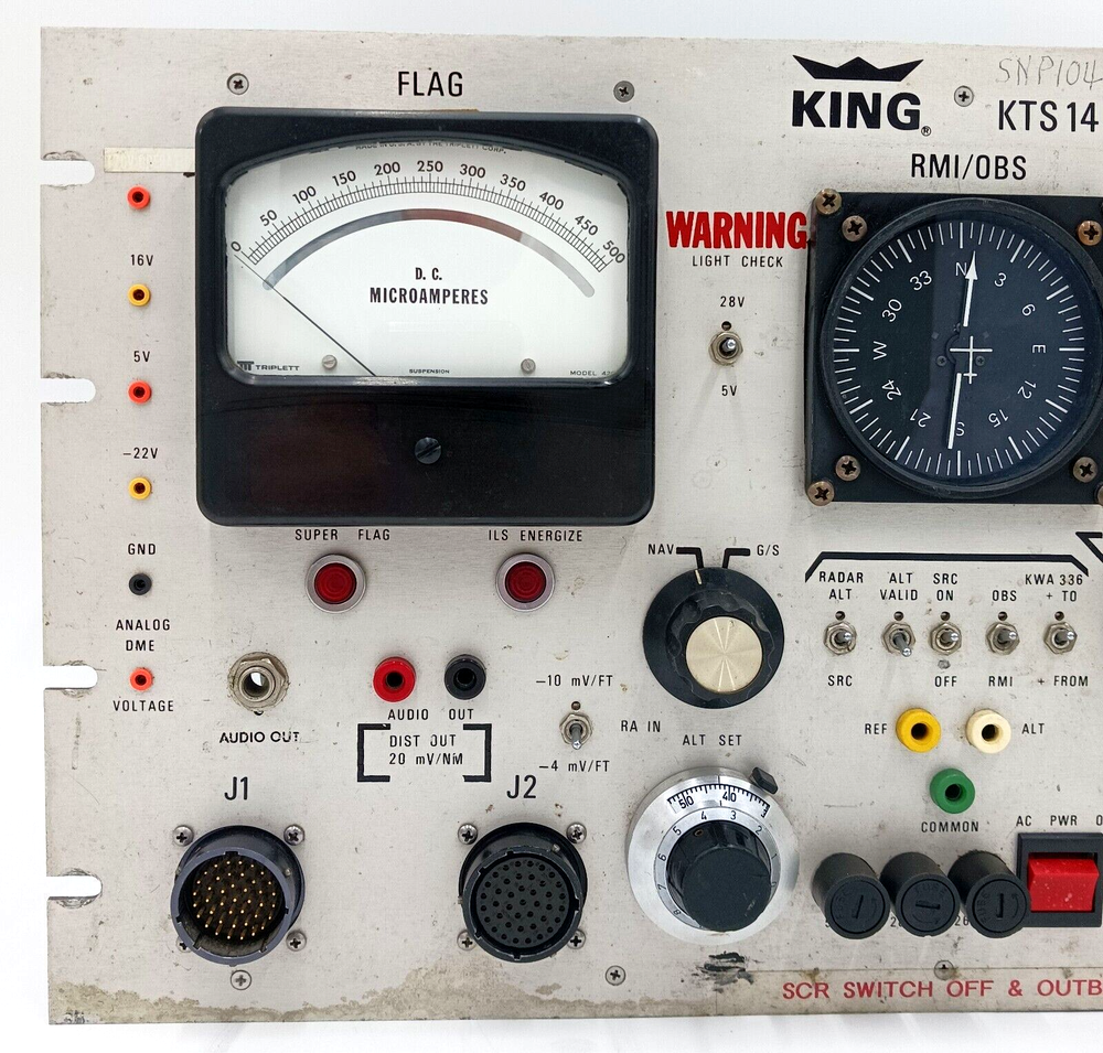Bendix King KTS-148 Test Panel