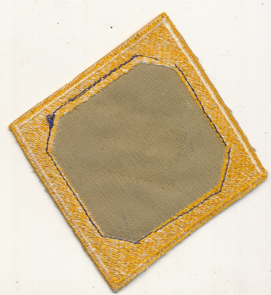 ASTP Reserve patch large yellow diamond WWII make