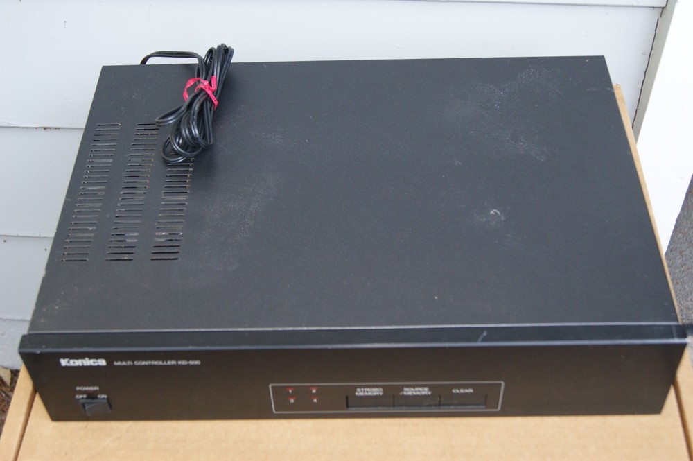 KONICA KD-500 Multi Controller Japan nice USED color select Video In / Out