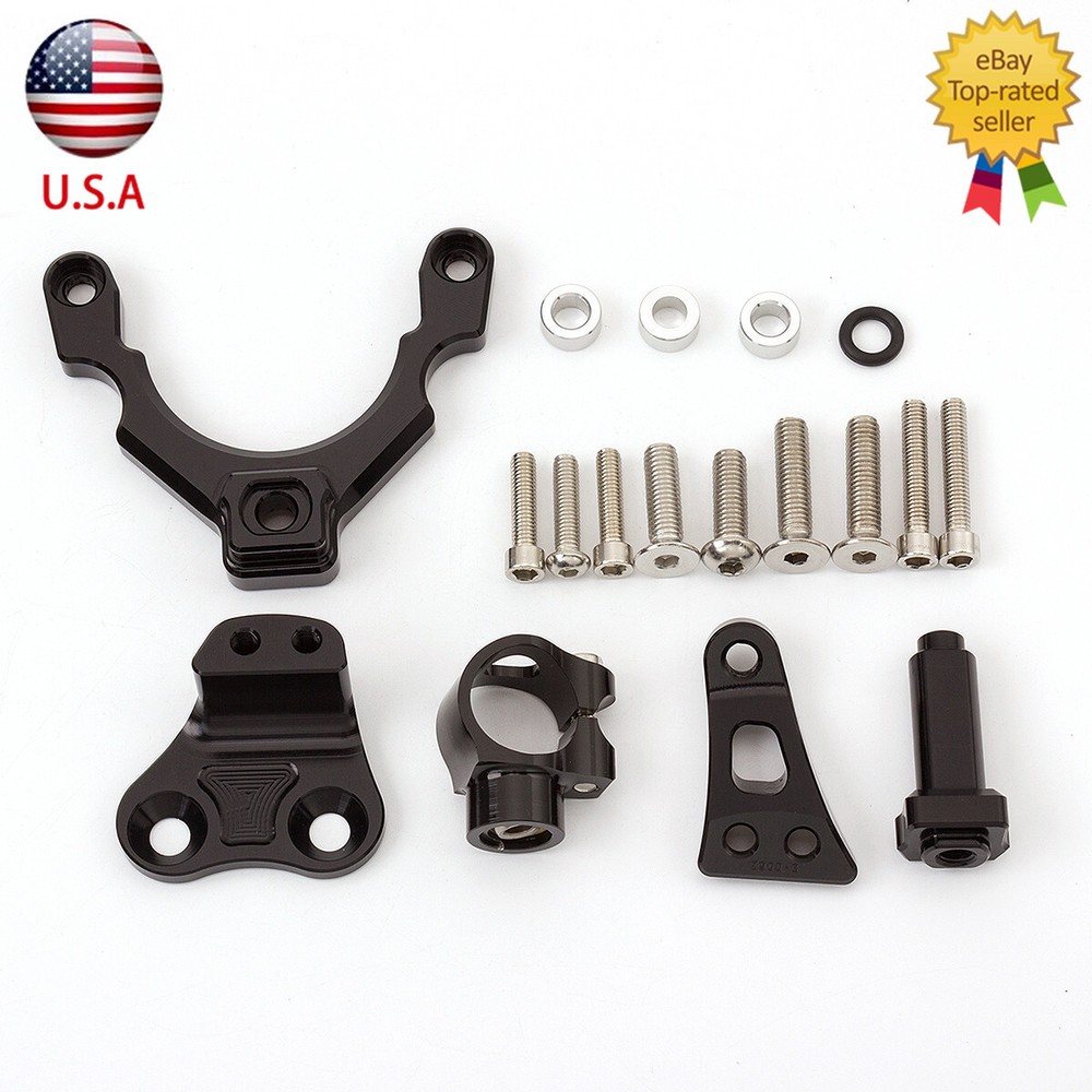 For Z900 2017 2018 2019 2020-2023 Steering Damper Bracket Mount Kit Stabilizer
