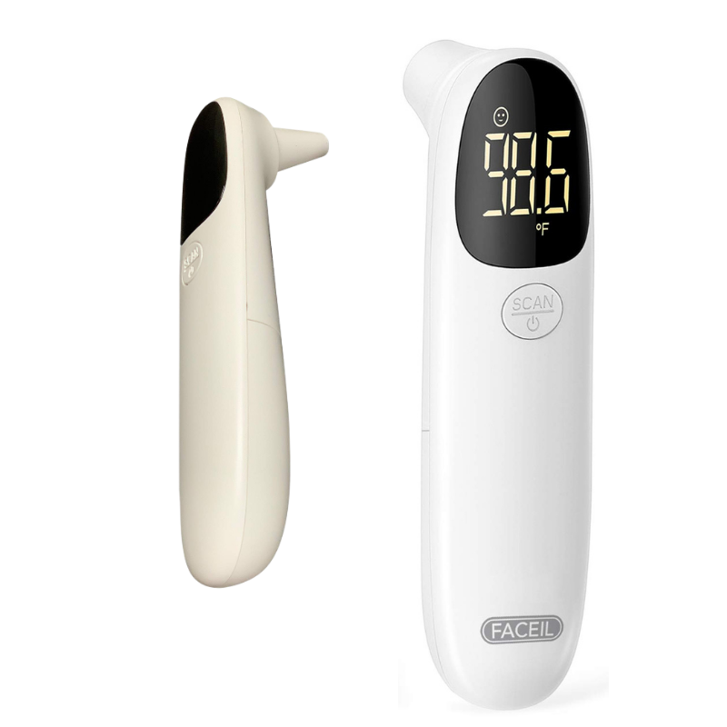 Infrared Digital Non-Contacted Ear & Forehead Temperature Thermometer