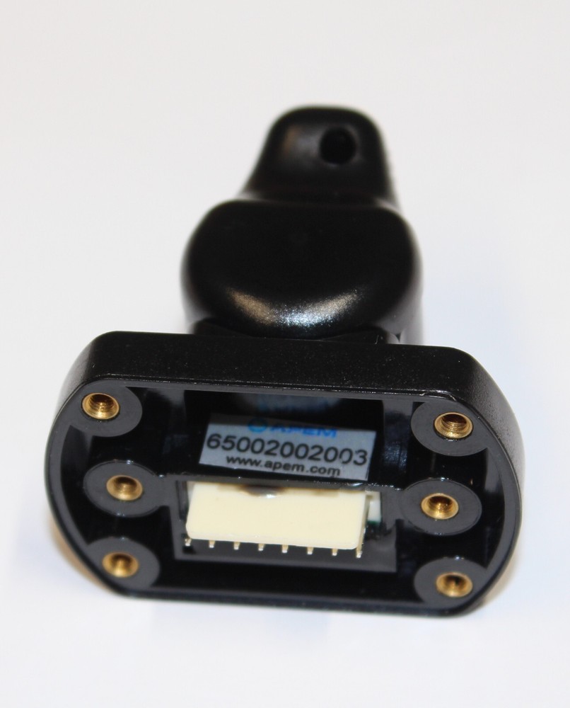 PADDLE CONTROLLER by APEM inc. BF Series, Hall effect joystick and switch, IP67