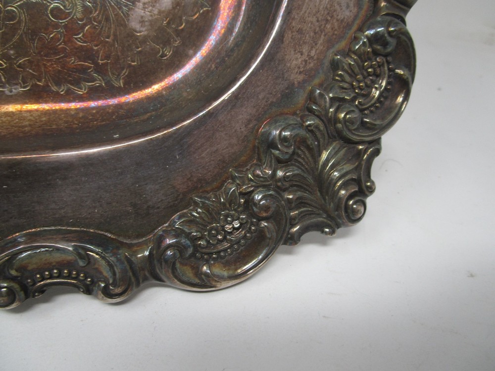 Baroque by Wallace 770 Silverplate Tray
