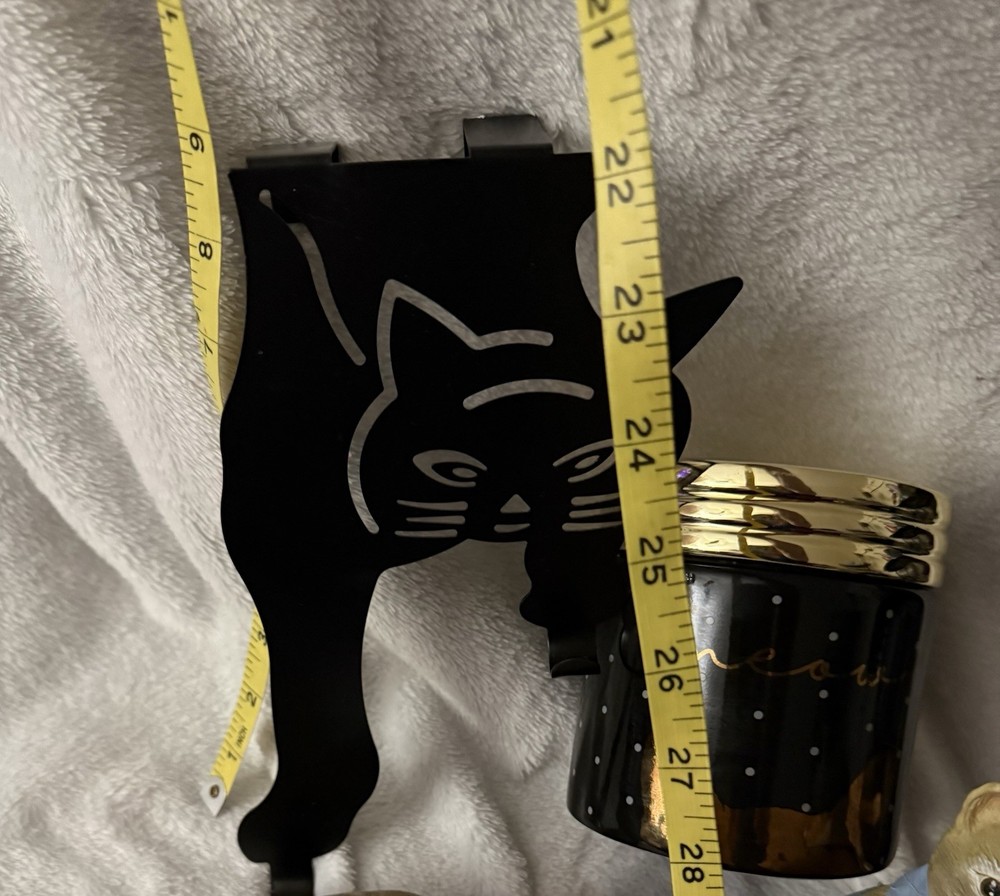 6 Cat themed Decor Items