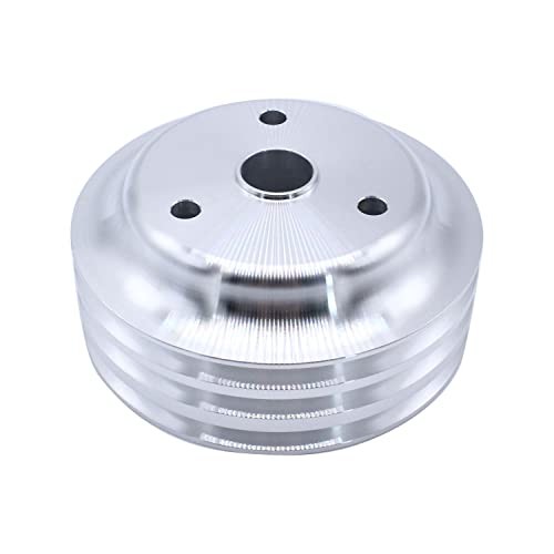 1 PC Crankshaft Pulley 3 Groove Triple Groove Long Water Pump Compatible with