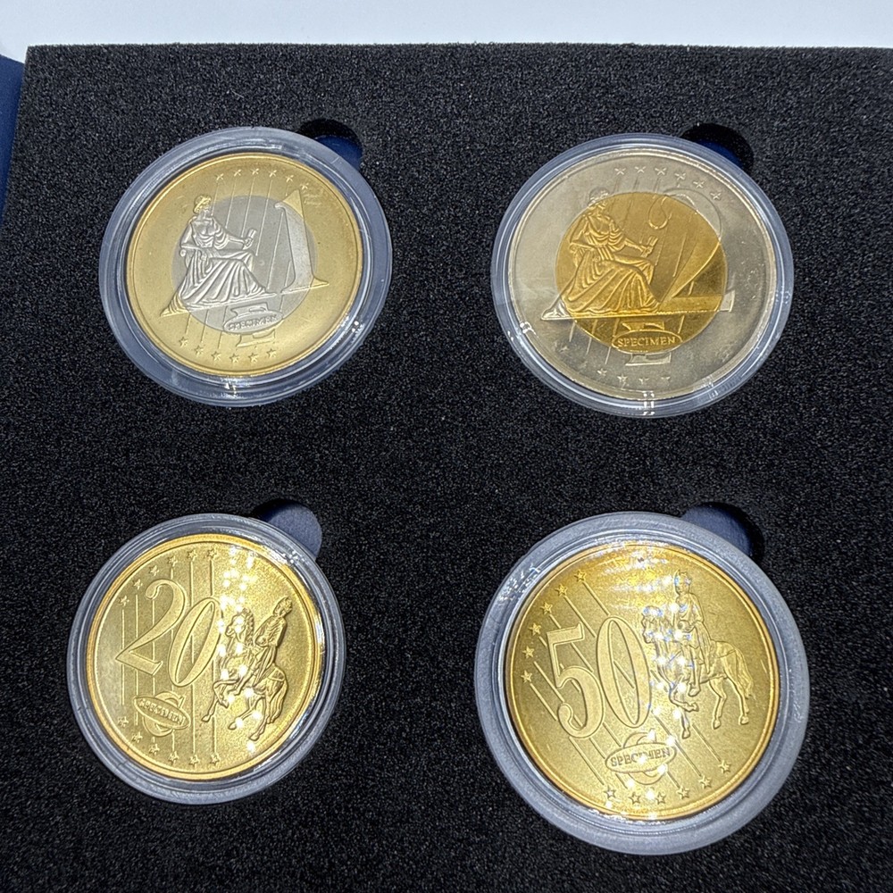 2004 Malta Probe Euro Pattern / Trial Coin Collection Set