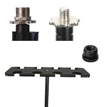 Multi Microphone Holder, Up to 8 Mics, Ideal Mics Holder for Stage Organization