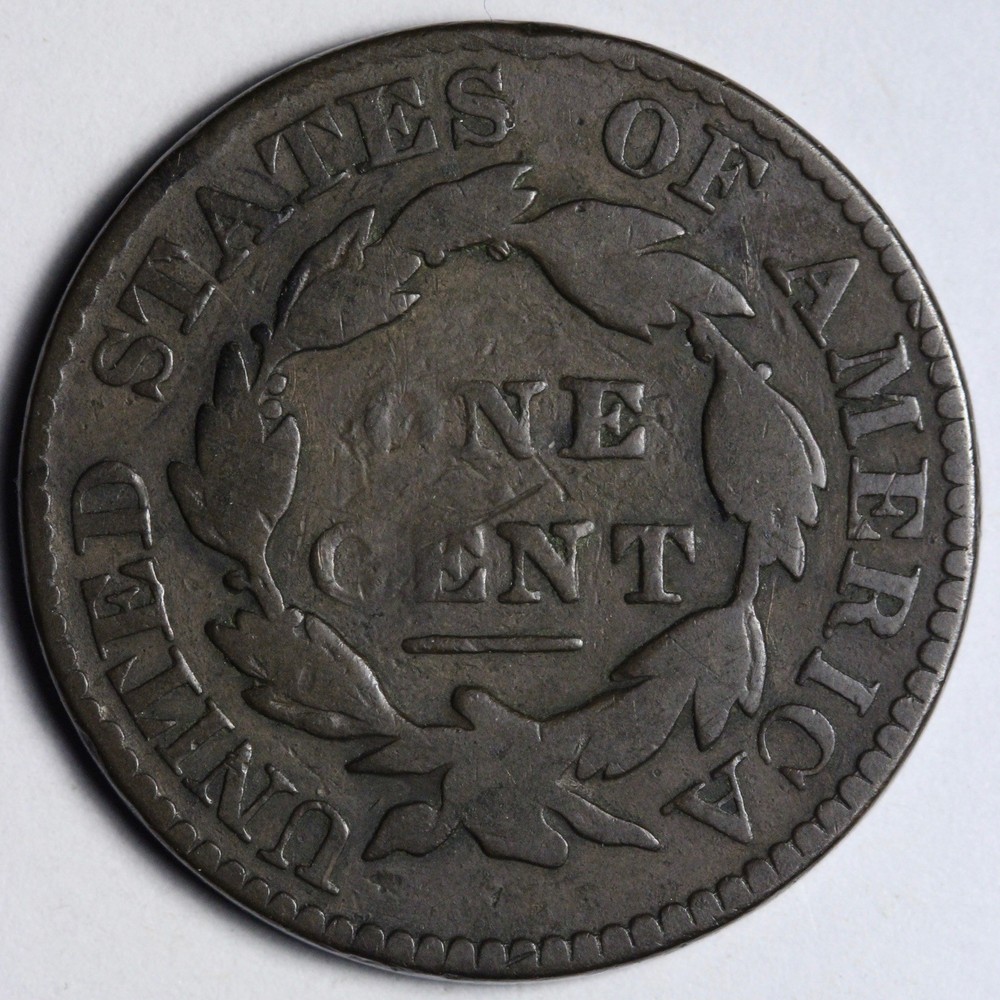 1829 Coronet Head Large Cent FINE E147 TDWNM