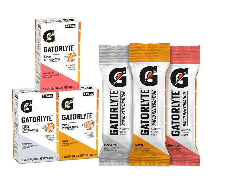 Gatorlyte Rapid Rehydration Electrolyte Beverage 18 pack, 1 pack 16.9oz