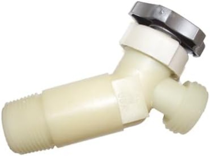 Reliable 2-Inch Water Heater Drain Valve - Fiberglass Reinforced Construction