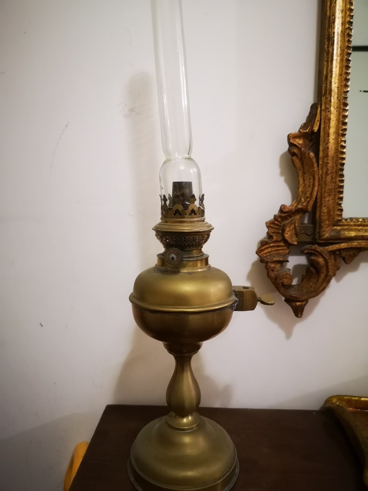 Brass Oil Lamp