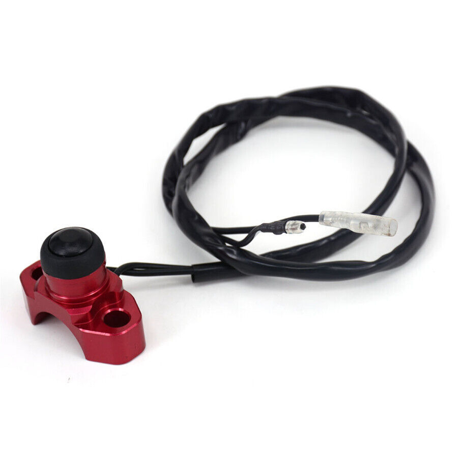 CNC Universal Motorcycle Engine Stop Start Kill Switch Button Dirt Pit Bike Quad