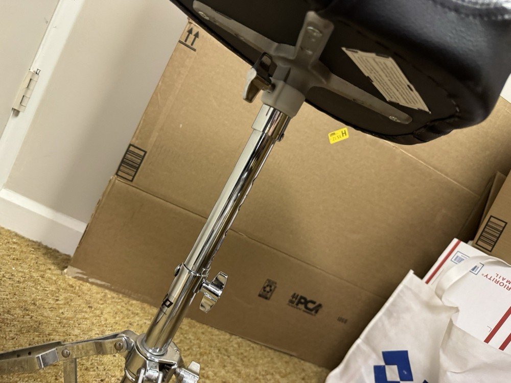 PDP Bicycle Saddle Style Drum Throne - Adjustable Height - Double Braced