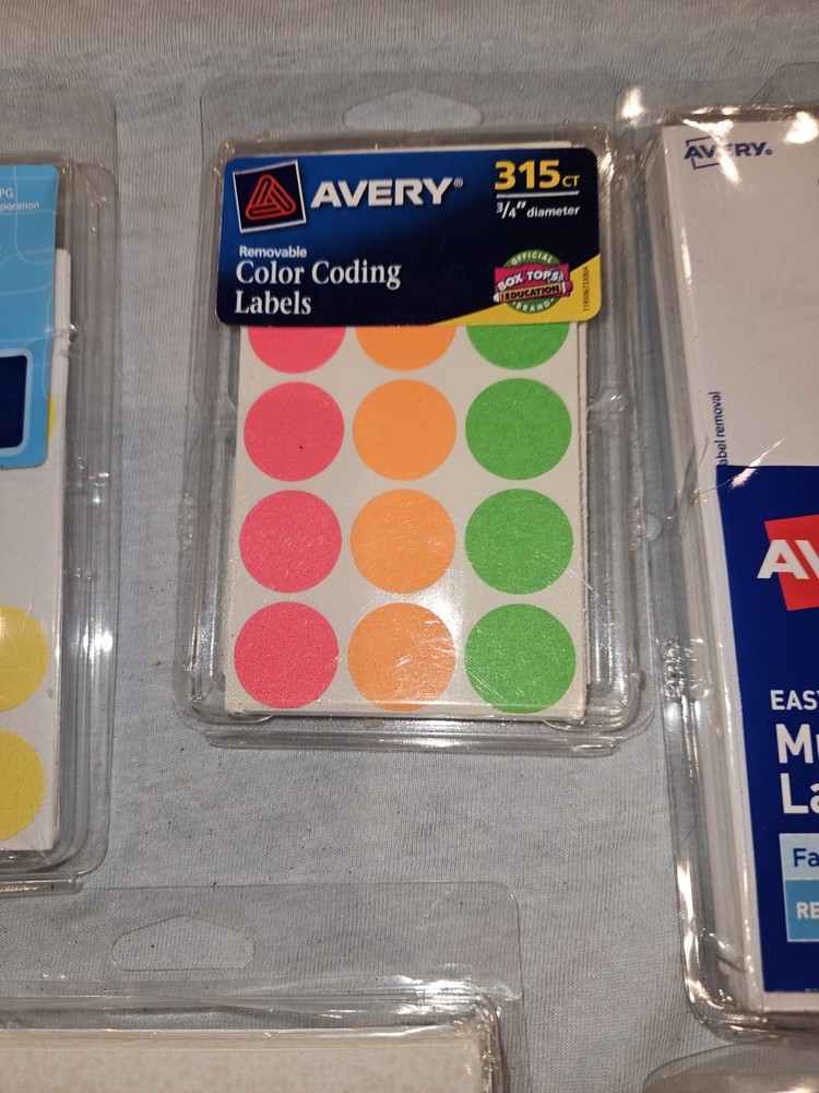 Over 5000 Color Coding Labels Crafts Or Garage Sale