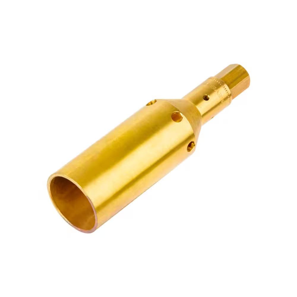 Multi-Torch Brass Interchangeable Power Burner Tip (Fuel Not Included)