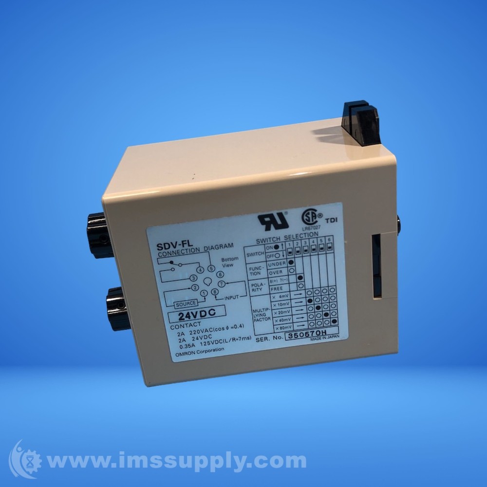 Omron SDV-FL2 Voltage Sensor FNIP