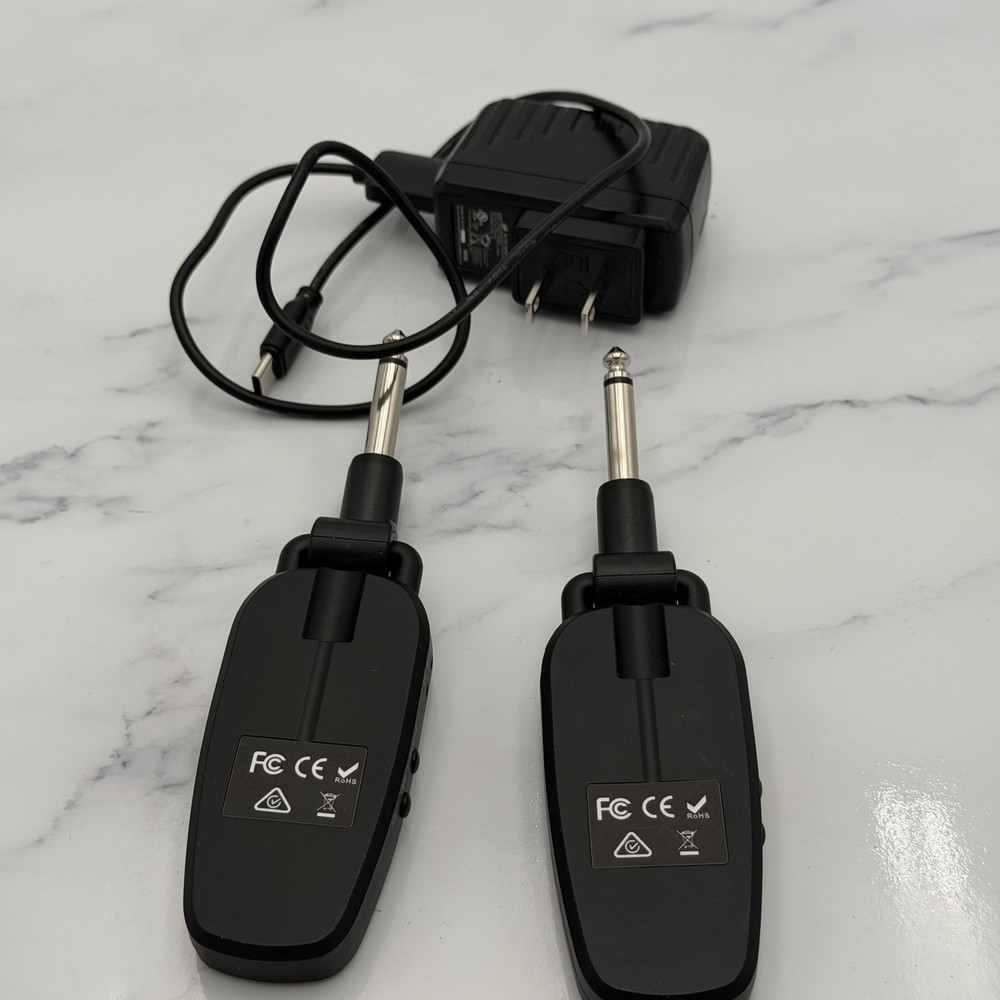Wireless Guitar System Transmitter Receiver Set M3 Rechargeable Audio