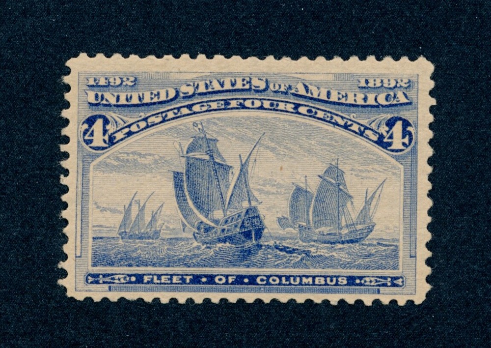 drbobstamps US Scott #233 Mint Hinged Stamp Cat $55