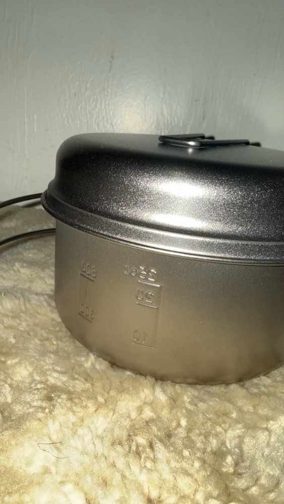Snow Peak Backpacking Camping Titanium Cookset