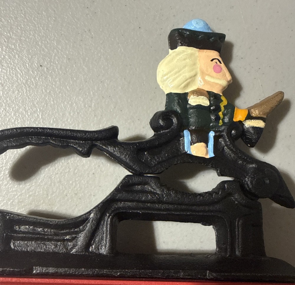 Vintage Cast Iron Metal Nutcracker