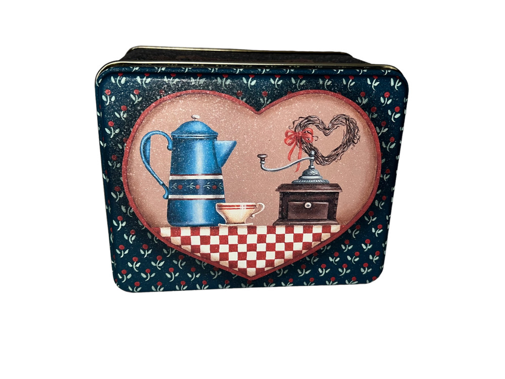 Century Resources Tin Storage Container Coffee Creamer Sugar Design