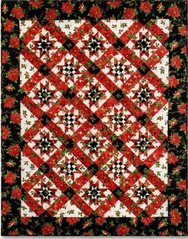 Yuletide Joy Quilt Pattern Pieced SG