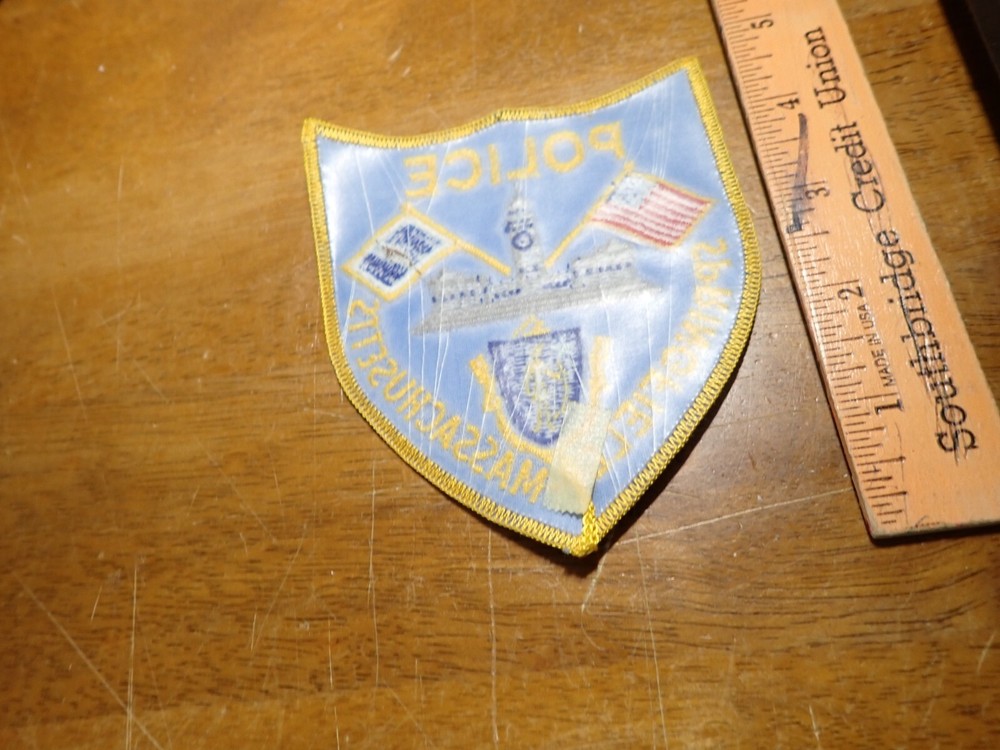 SPRINGFIELD MASSACHUSETTS EARLY VEST PATCH BX 14# 4