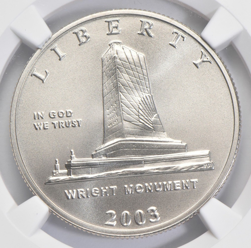 2003 P MS70 First Flight Commemorative Half Dollar NGC