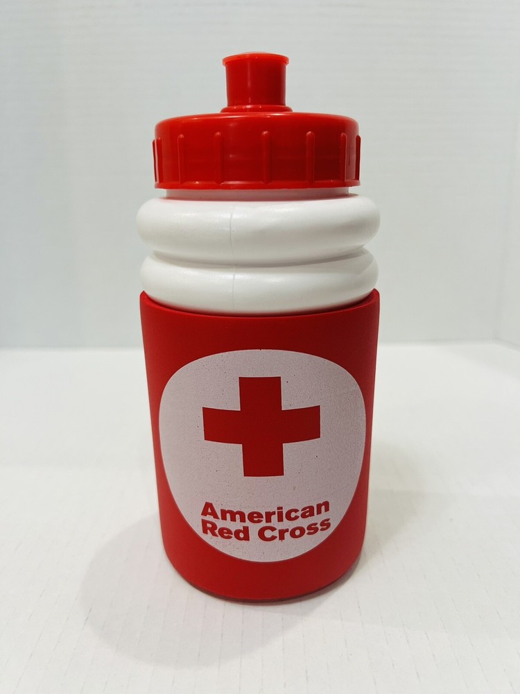 American Red Cross Plastic Water Bottles