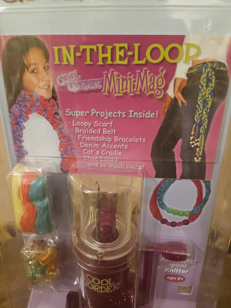 Bond America Cool Corder In-the-loop Mini Mag Automatic Spool KNITTER NOS 2004