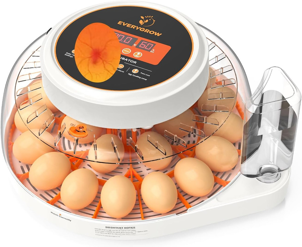 Smart 22 Egg Incubator with Auto Turning & Humidity Control for Hatching