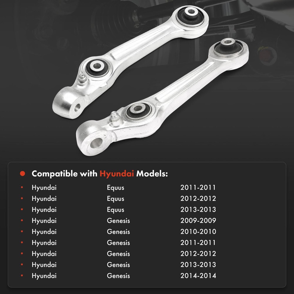 2x Front Left & Right Lower Control Arm Kit for Hyundai Genesis 2009-2014 Equus
