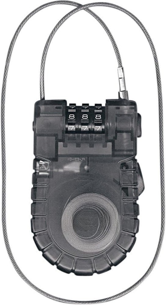 Retractable Cable with 3-Diget Combination Lock 3' L X 3Mm T33RC