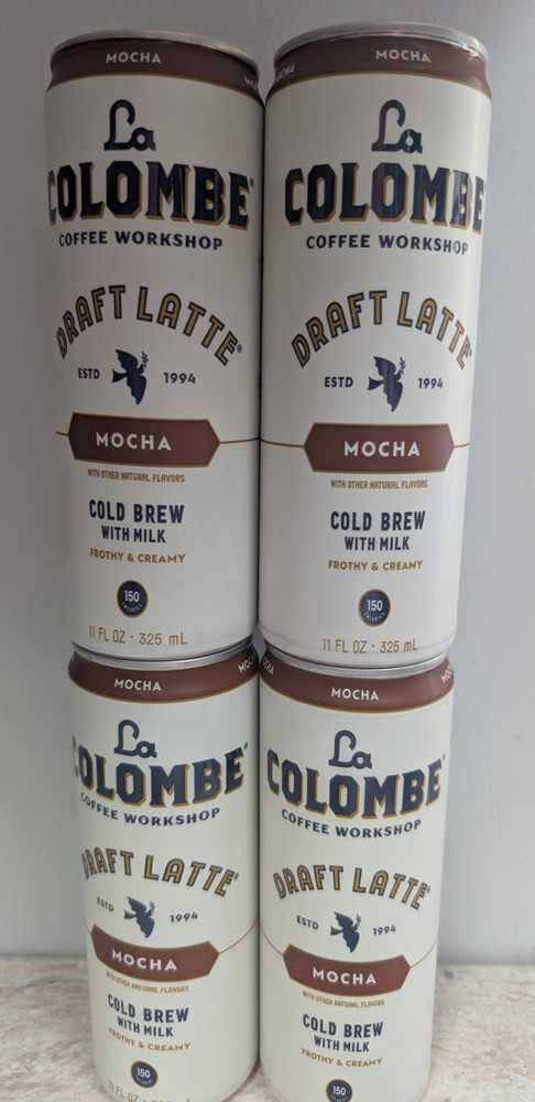 La Colombe Mocha Draft Latte Cold Brew with Milk 11oz 4 pack
