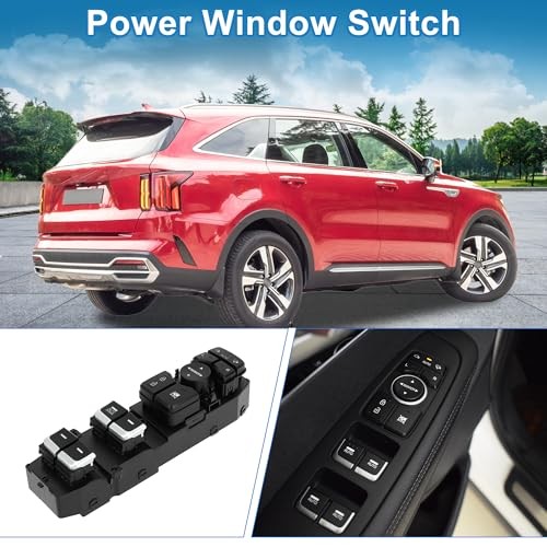 Power Window Switch Front Left Driver Side Window Control Switch for Kia