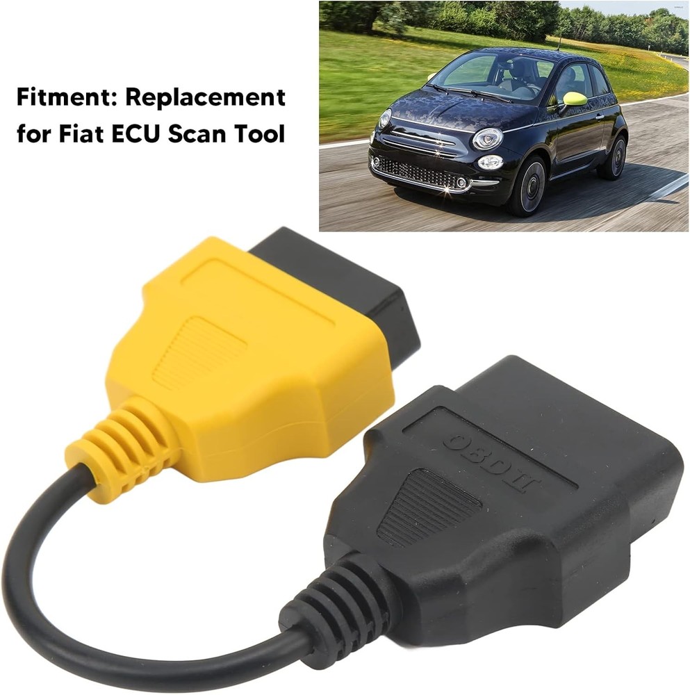 OBD2 Adapter Cable, Scan Tool Superior Flexibility CAN System yellow