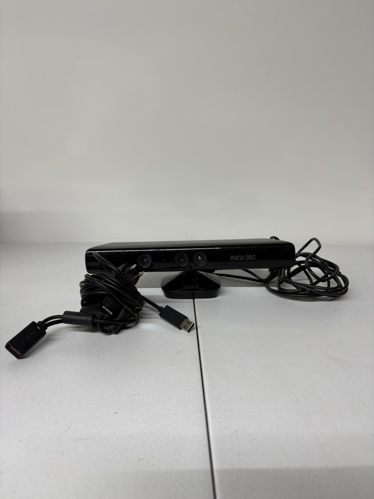 Microsoft Xbox 360 Kinect Sensor Motion Camera Black USB Wired for Console