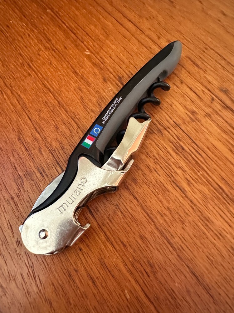 Murano CESCONI Waiters Corkscrew Wine Key Opener