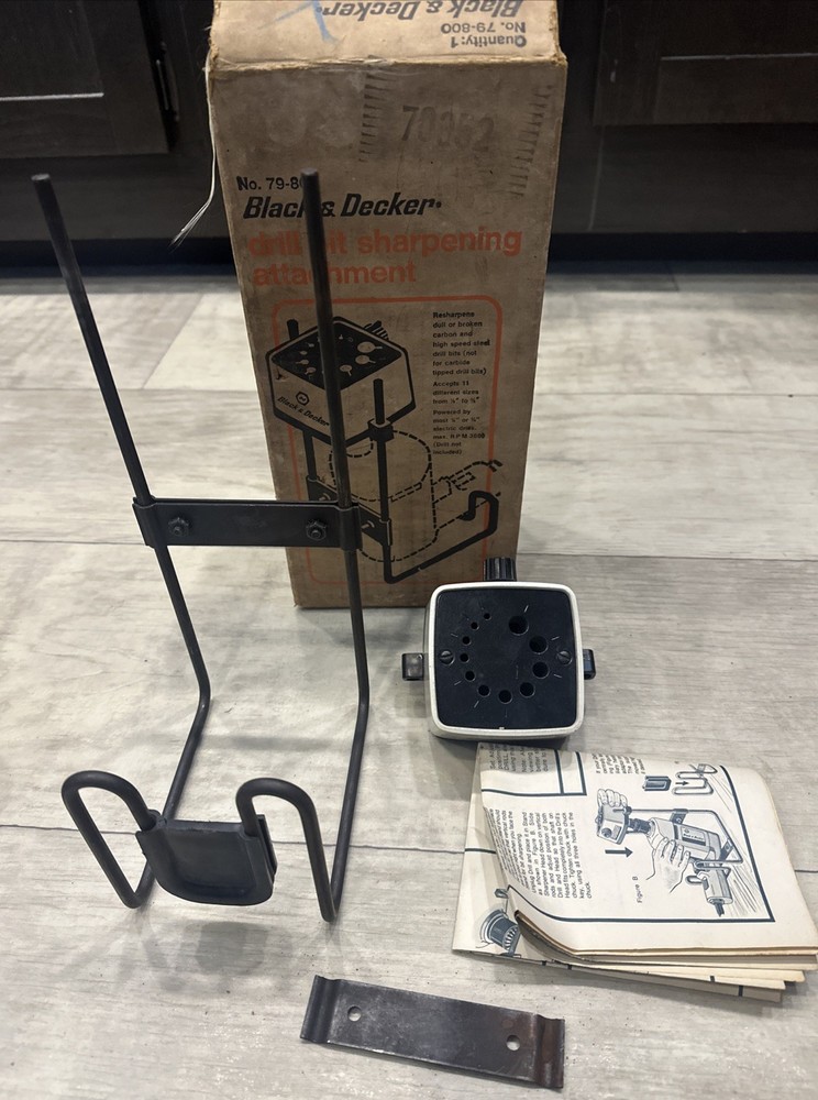 BLACK & DECKER No 7980 DRILL BIT SHARPENER