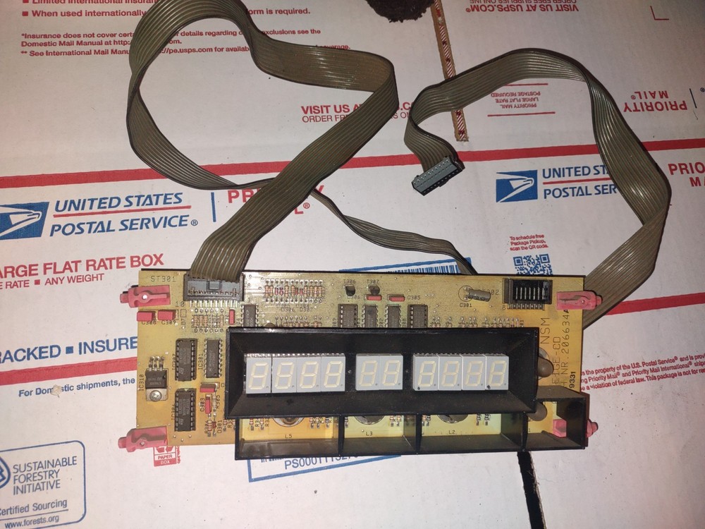 nsm jukebox arcade display pcb #30